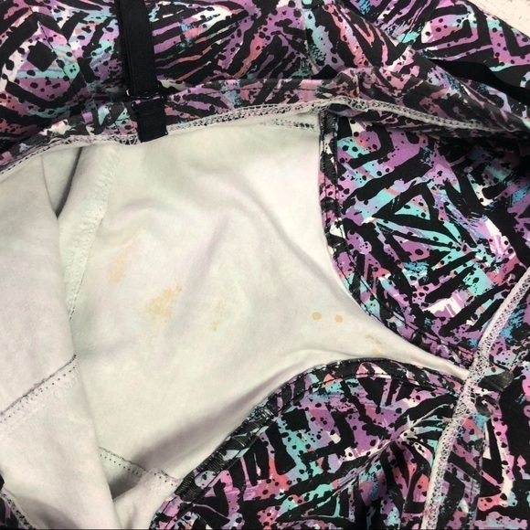 Talula Aritzia Patterned Bodycon Mini Dress Size Medium - Picture 8 of 8